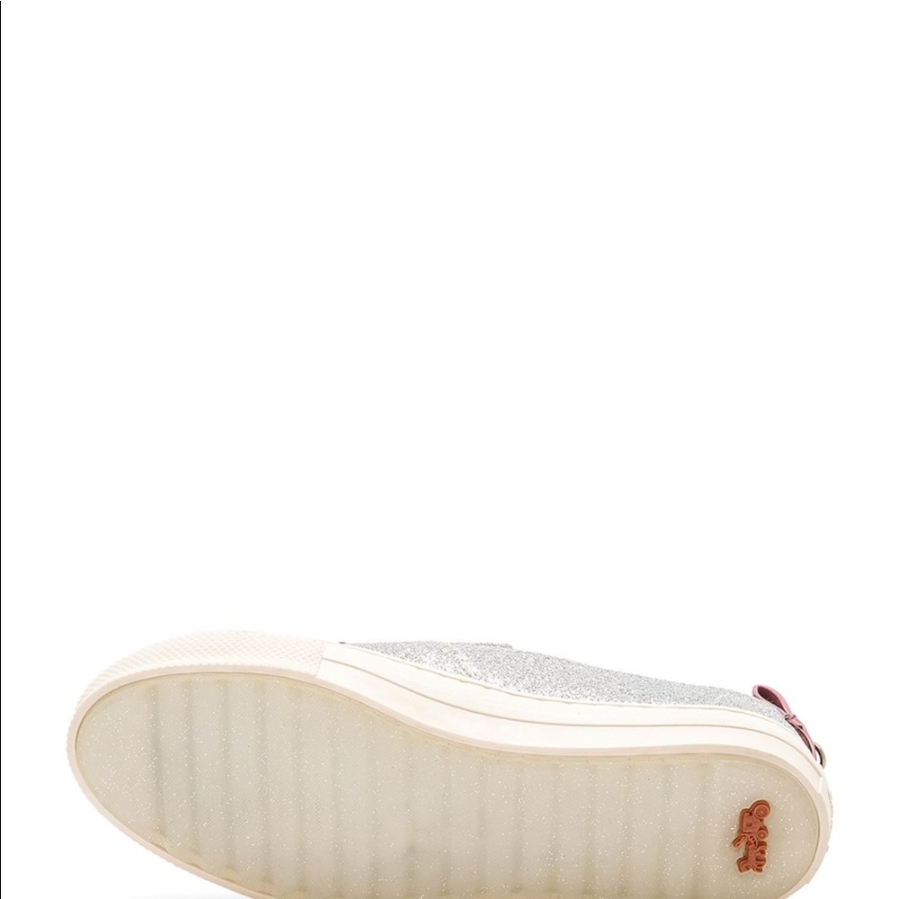 ⚡️Coach Cherry Patch slip glitter sneakers 8.5 - Picture 4 of 8
